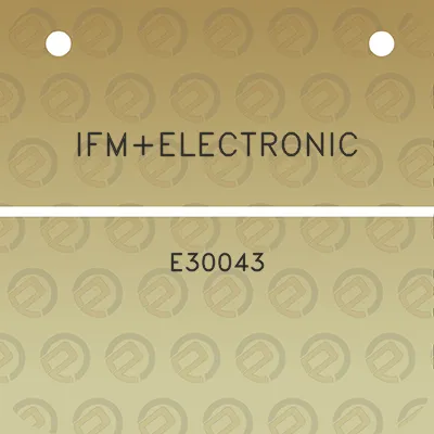 ifmelectronic-e30043