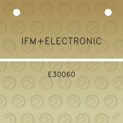 ifmelectronic-e30060