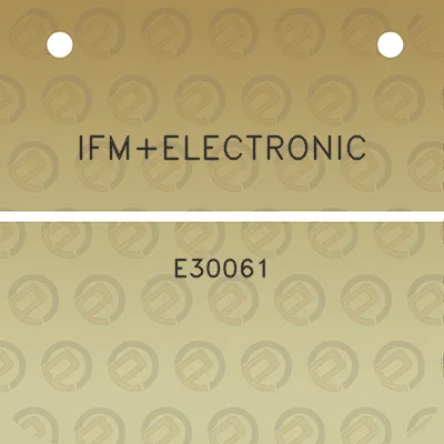 ifmelectronic-e30061