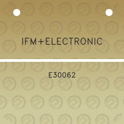 ifmelectronic-e30062