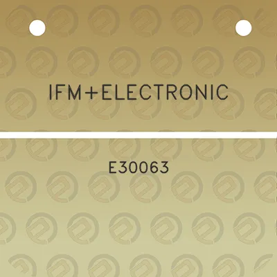 ifmelectronic-e30063