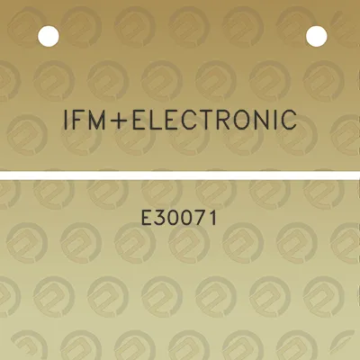 ifmelectronic-e30071