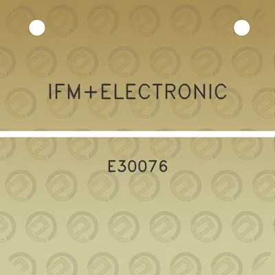 ifmelectronic-e30076