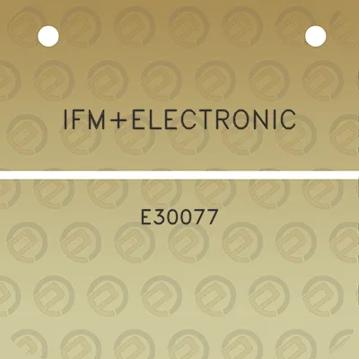 ifmelectronic-e30077