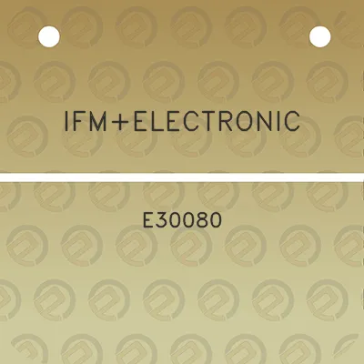 ifmelectronic-e30080