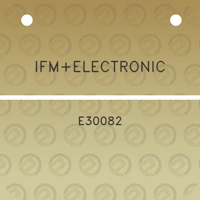 ifmelectronic-e30082