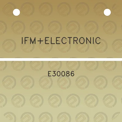 ifmelectronic-e30086