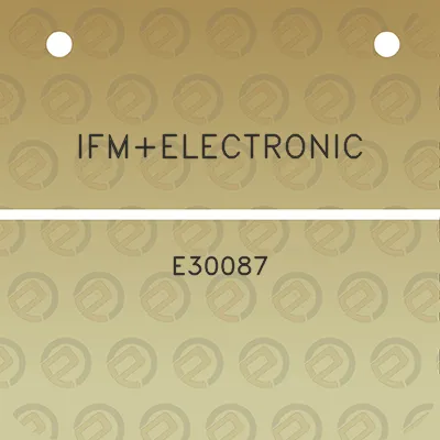 ifmelectronic-e30087