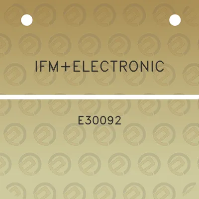 ifmelectronic-e30092