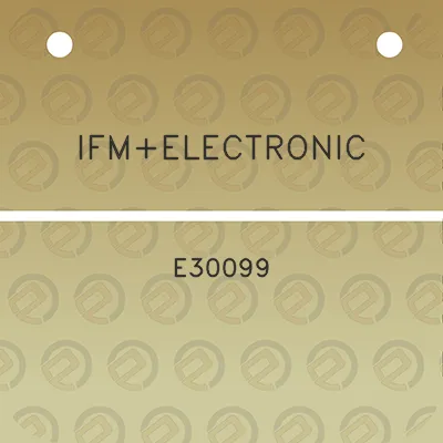 ifmelectronic-e30099