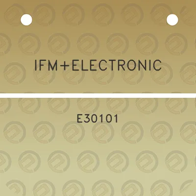 ifmelectronic-e30101