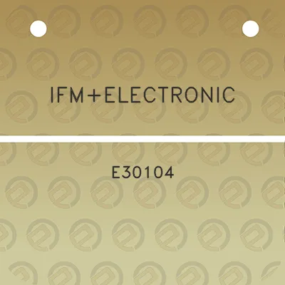 ifmelectronic-e30104