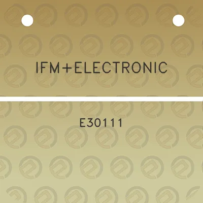 ifmelectronic-e30111