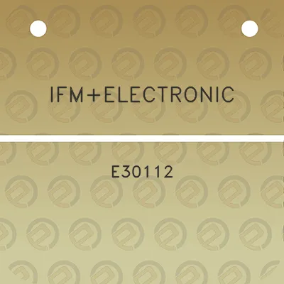 ifmelectronic-e30112