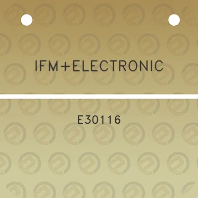 ifmelectronic-e30116