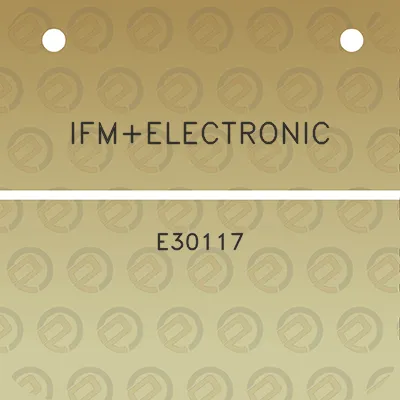 ifmelectronic-e30117