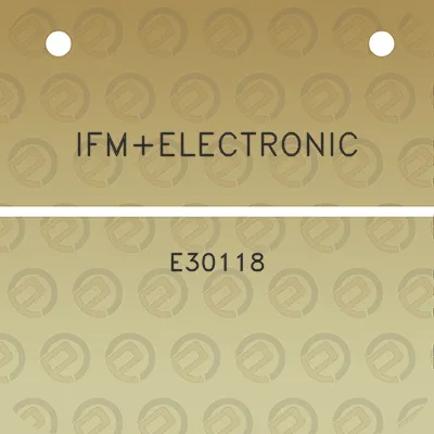 ifmelectronic-e30118