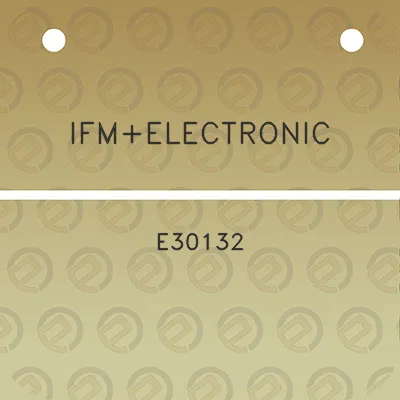 ifmelectronic-e30132