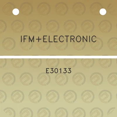 ifmelectronic-e30133