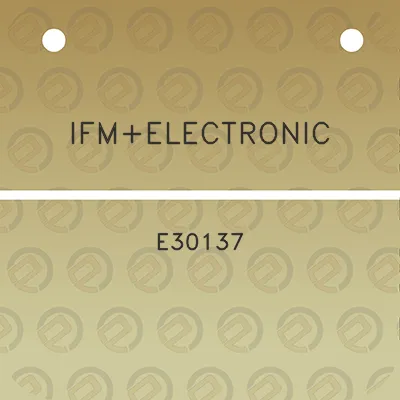 ifmelectronic-e30137