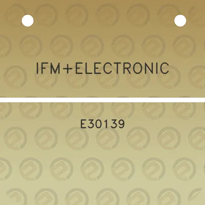 ifmelectronic-e30139