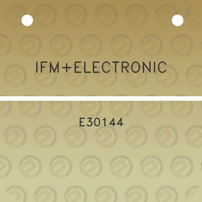 ifmelectronic-e30144