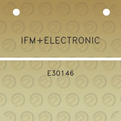 ifmelectronic-e30146