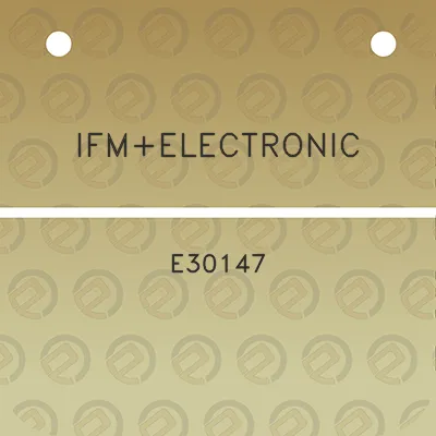 ifmelectronic-e30147