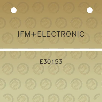 ifmelectronic-e30153