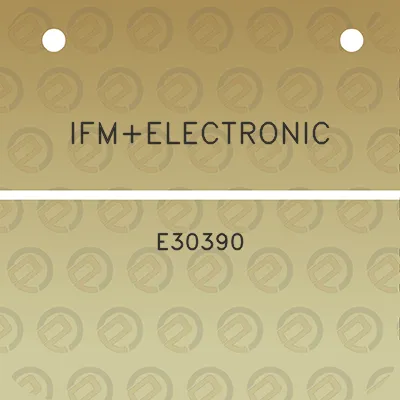 ifmelectronic-e30390