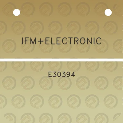 ifmelectronic-e30394