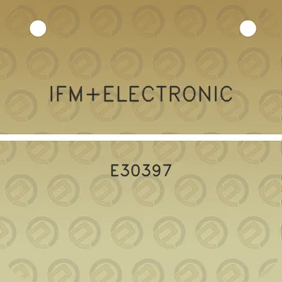 ifmelectronic-e30397