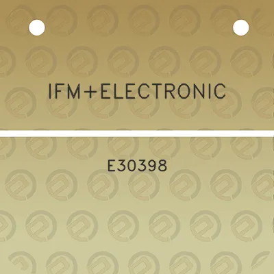 ifmelectronic-e30398