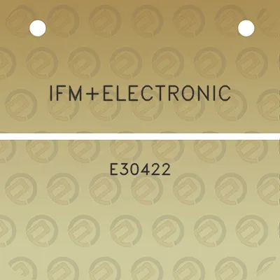 ifmelectronic-e30422