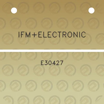 ifmelectronic-e30427