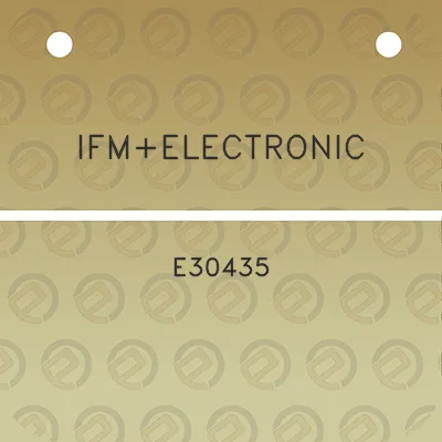 ifmelectronic-e30435