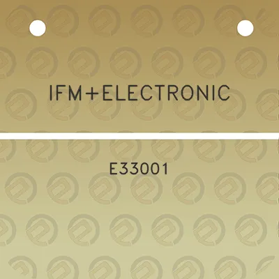 ifmelectronic-e33001