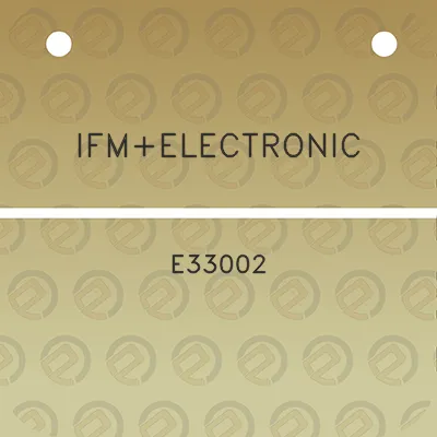 ifmelectronic-e33002