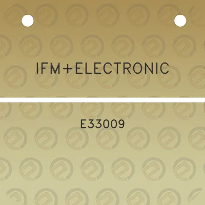 ifmelectronic-e33009