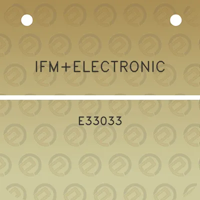 ifmelectronic-e33033