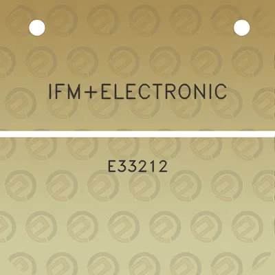 ifmelectronic-e33212