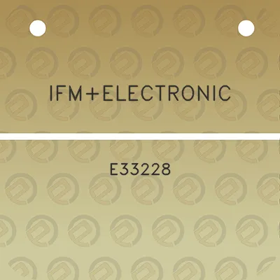 ifmelectronic-e33228