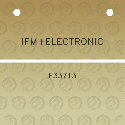 ifmelectronic-e33713