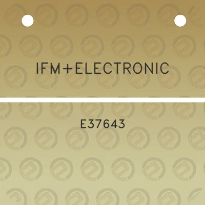 ifmelectronic-e37643