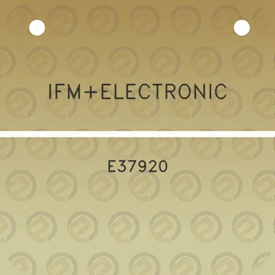 ifmelectronic-e37920