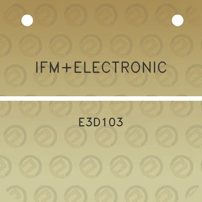 ifmelectronic-e3d103