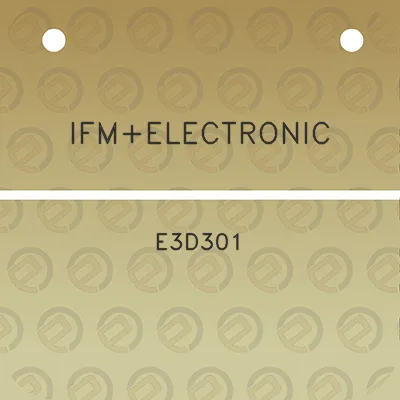 ifmelectronic-e3d301