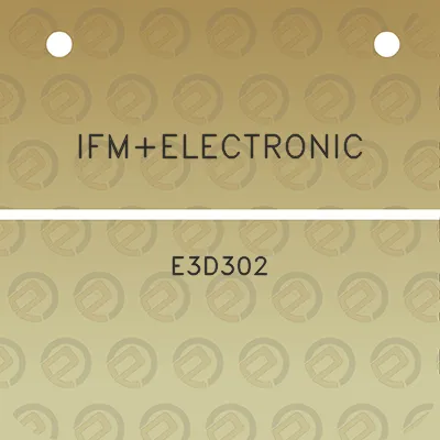 ifmelectronic-e3d302