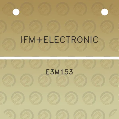 ifmelectronic-e3m153