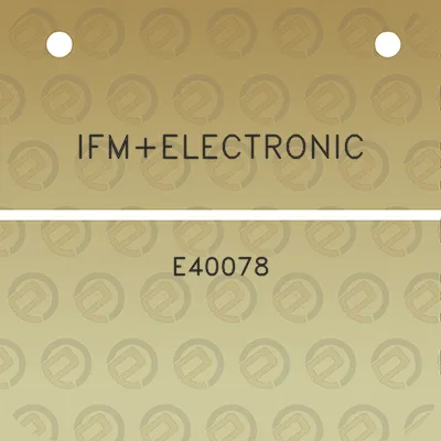 ifmelectronic-e40078